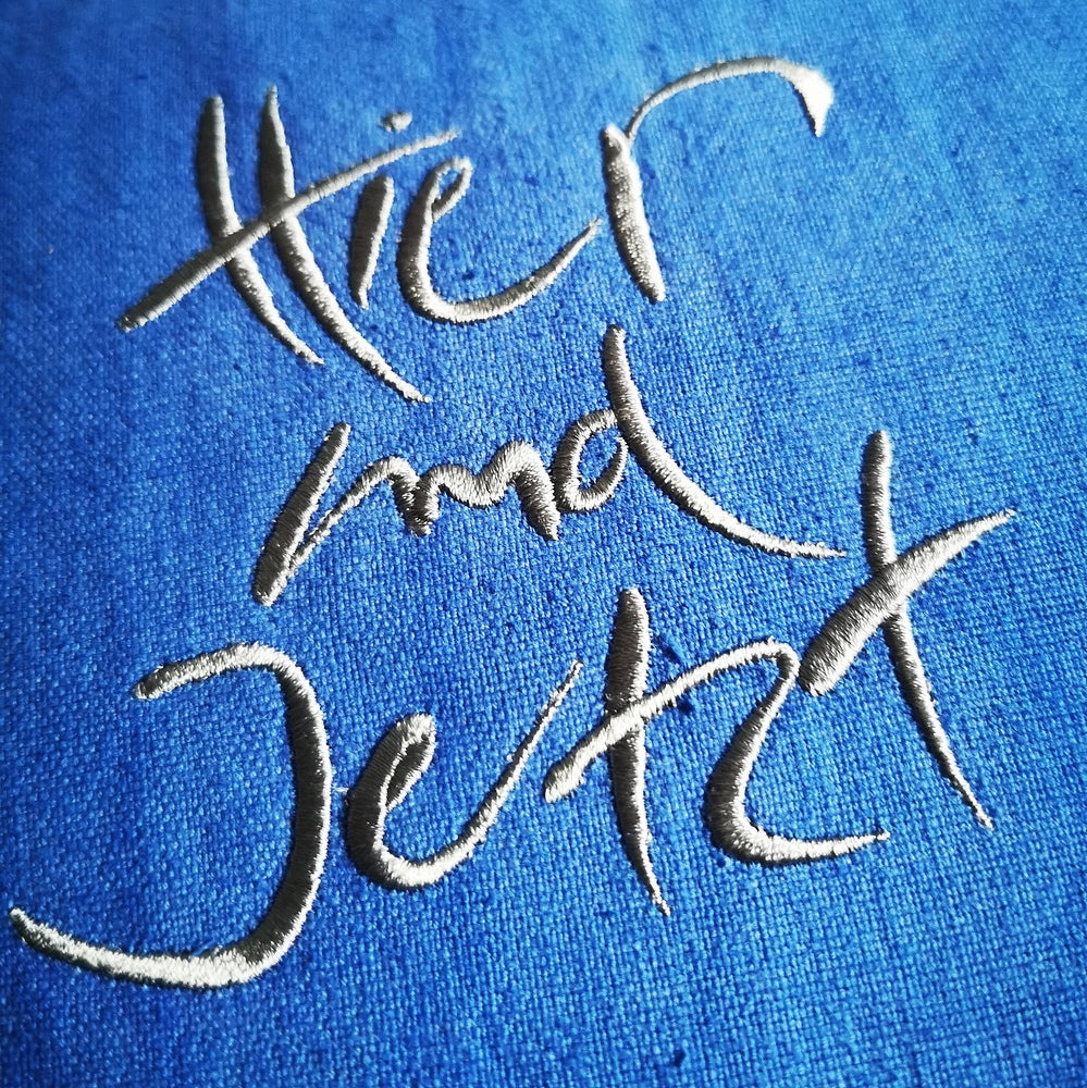 MediKissen Bauernleinen "Hier und Jetzt"