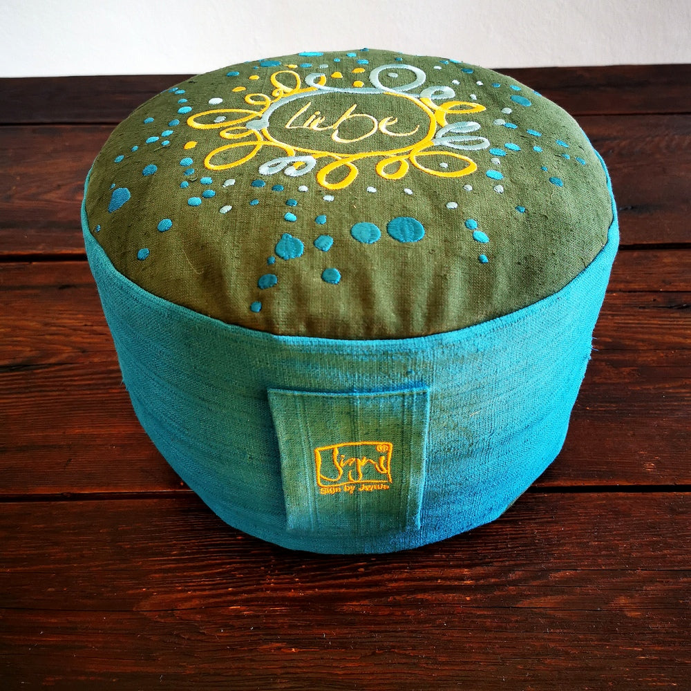 MediKissen Bauernleinen "Liebe/Ornament"