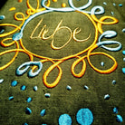 MediKissen Bauernleinen "Liebe/Ornament"