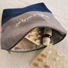 Kosmetik- und Medizintäschchen "Es geht mir richtig gut"