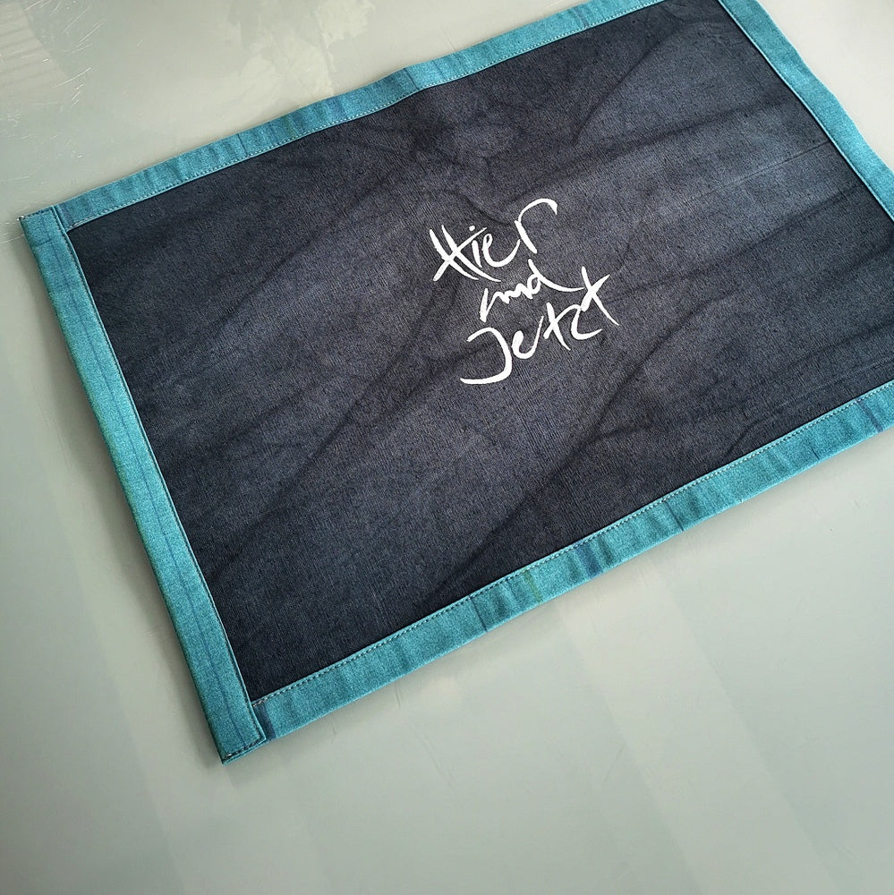 1 Tischset "Hier und Jetzt"