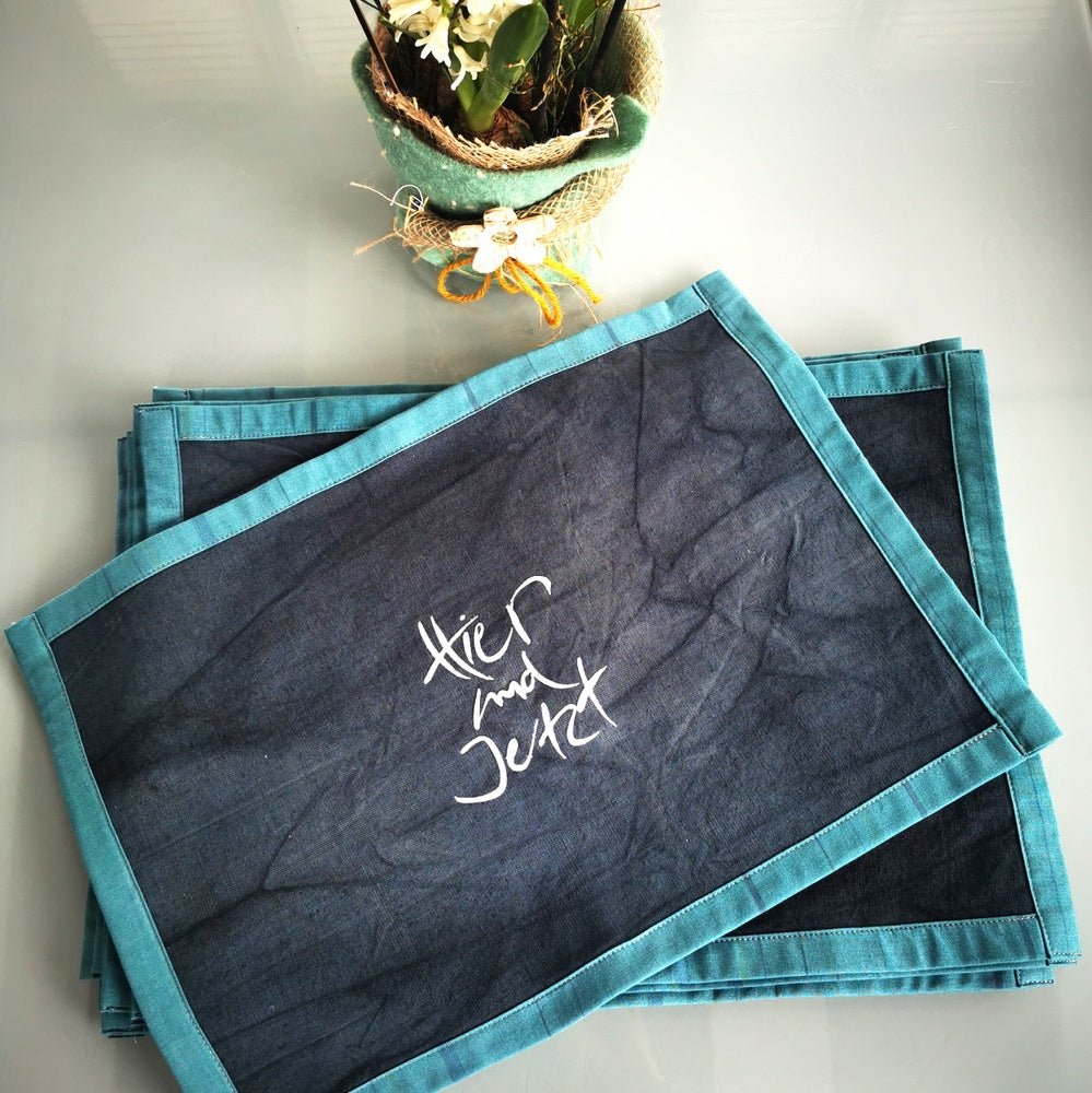 1 Tischset "Hier und Jetzt"