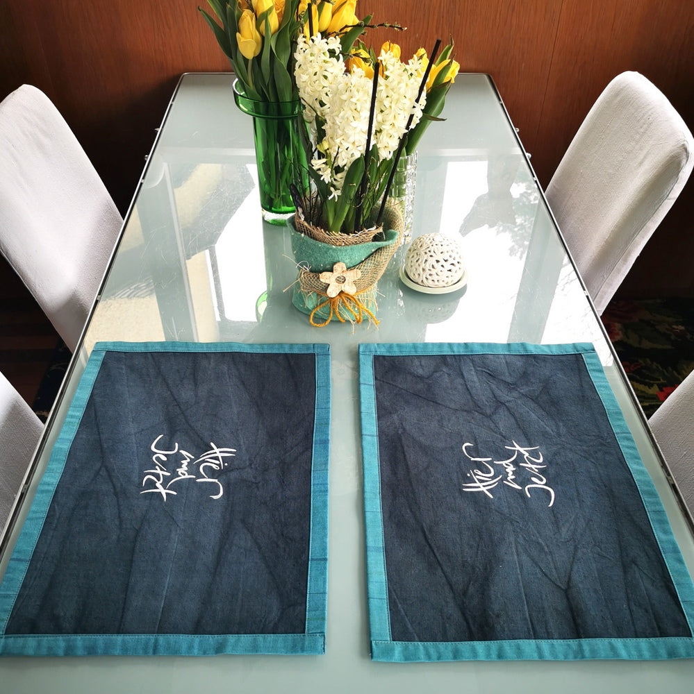 1 Tischset "Hier und Jetzt"