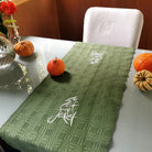 Tischläufer "die Zeit ist Jetzt" Bauernleinen