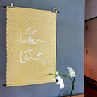 Haussegen "Wir halten das Licht"