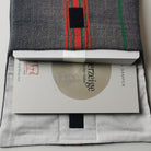 "Fingerzeige" SignKarten-Set "Anthrazit/gestreift" - Bauernleinen