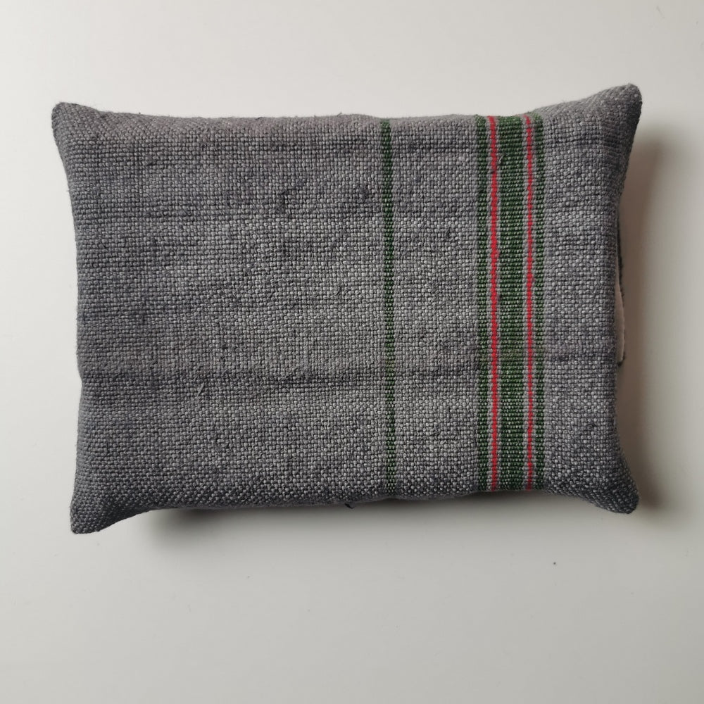 "Fingerzeige" SignKarten-Set "Anthrazit/gestreift" - Bauernleinen