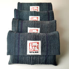 "Fingerzeige" SignKarten-Set "Graphit/gestreift" - Bauernleinen