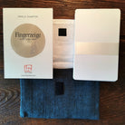 "Fingerzeige" SignKarten-Set "Pink/Lila/Schwarz" - Bauernleinen