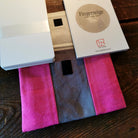 "Fingerzeige" SignKarten-Set "Pink/Grau" - Bauernleinen