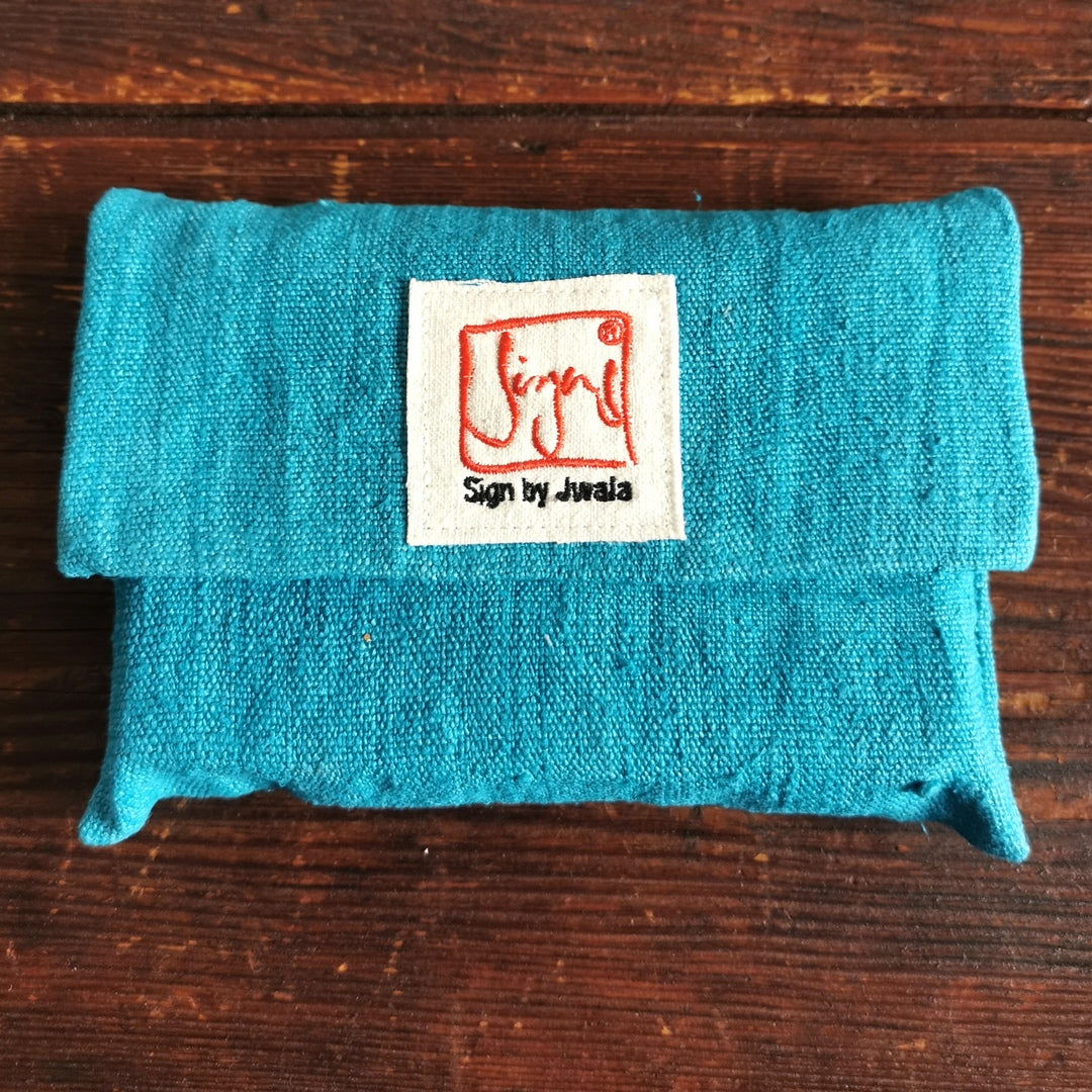 "Fingerzeige" SignKarten-Set "Türkis" - Bauernleinen