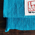 "Fingerzeige" SignKarten-Set "Türkis" - Bauernleinen