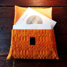 "Fingerzeige" SignKarten-Set "Orange-Waffel" - Bauernleinen