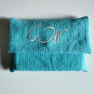 WIR-Karten-Set in WIR-Bauernleinentasche - Türkis