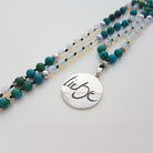 Liebe-Mala (Chrysokoll/Rek. Mondstein)