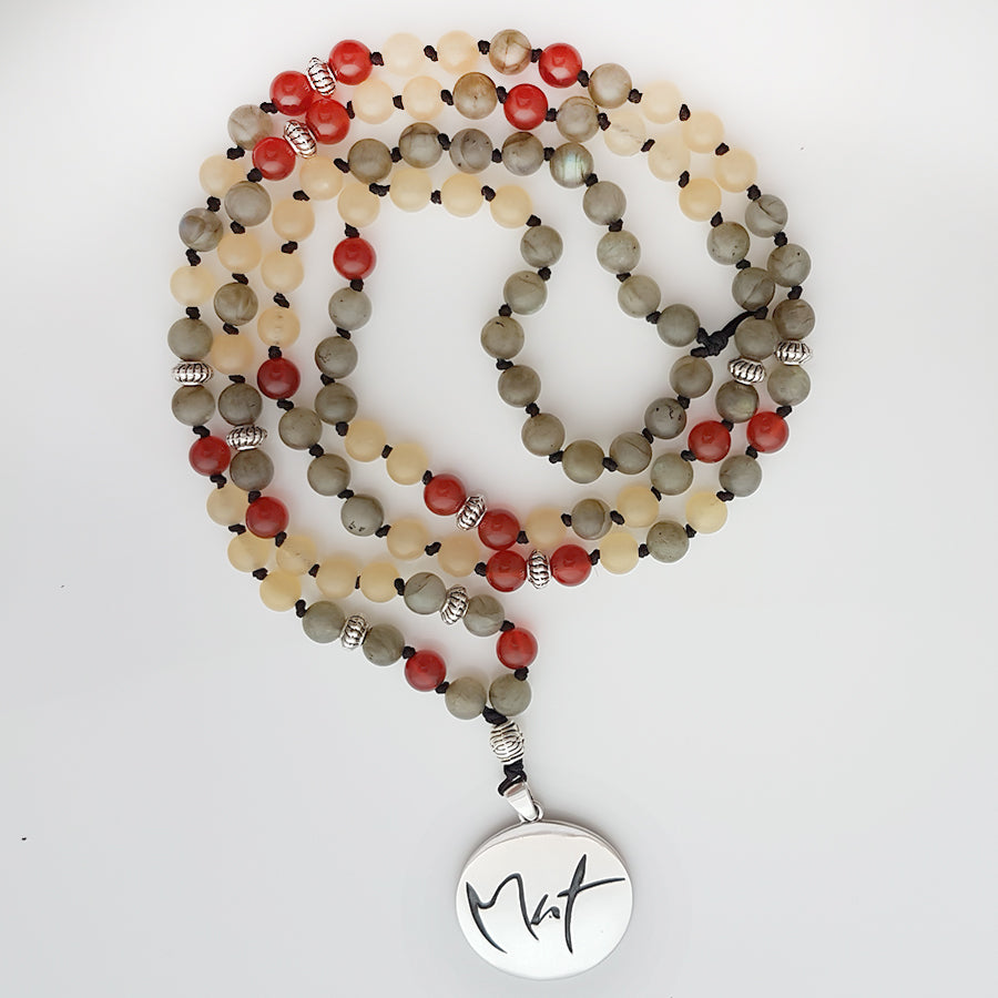 Mut-Mala (Achat Rot, Labradorit, Jade)