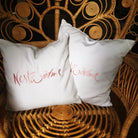 Bauernleinen Zirbenkissen "Nestwärme" 40x40 cm