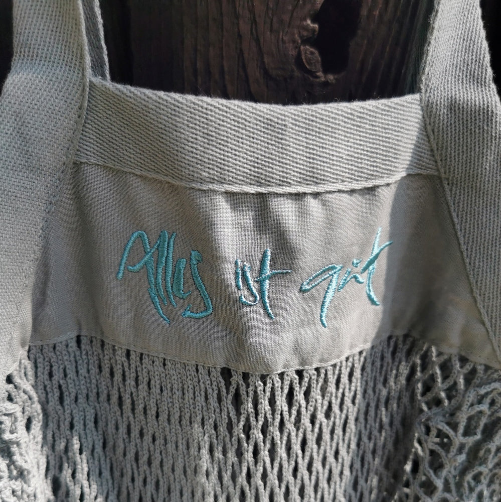 Netztasche "Alles ist gut"