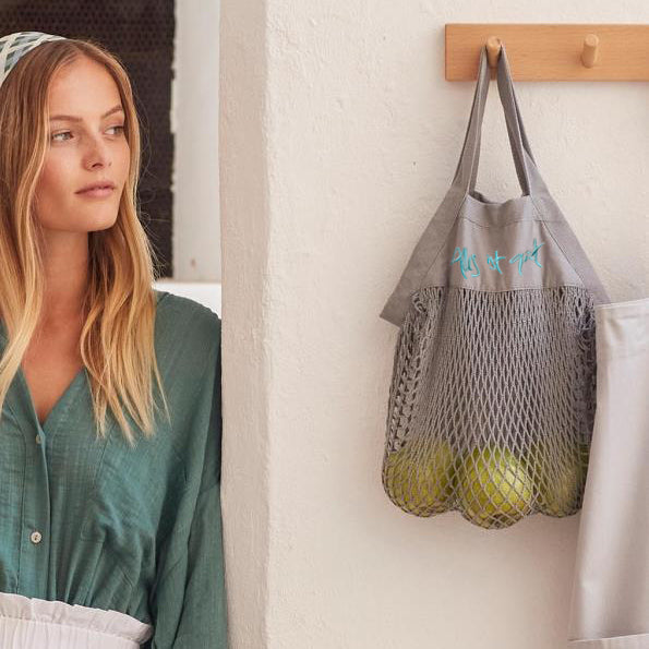 Netztasche "Alles ist gut"