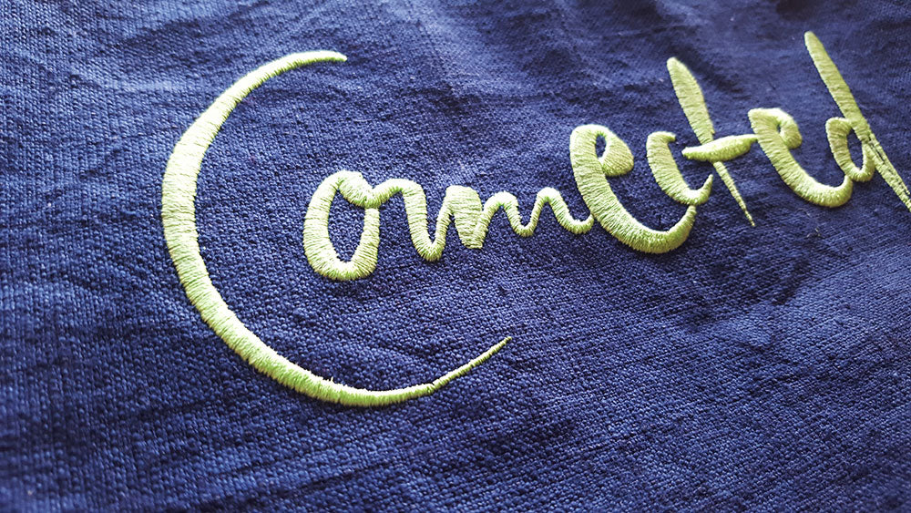 Shopper "Connected" Bauernleinen