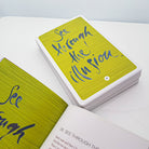 SignGuide - die "Fingerzeige" in English (Bauernleinentasche "Nature")