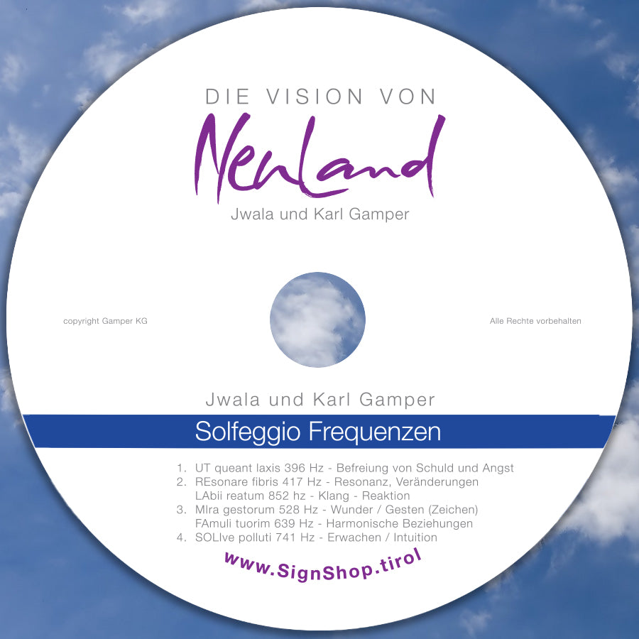 CD "Solfeggio-Frequenzen"