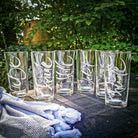 WasserGlas Medium "Wir und Jetzt"