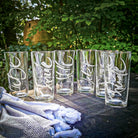 WasserGlas Medium "Aloha"