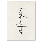 Inspirierende Leinwand „Anfangen“ – Sign by Jwala® Original, Limited Edition, hochwertige Kunst aus Tirol, Start in Neues