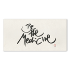 Premium Wandbild „Be the medicine“ – Sign by Jwala® Originaldruck, hochwertige Leinwand, spirituelle Kunst, Unikat aus Tirol