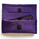 Brillentasche "Ich sehe dich" Lila