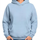 Blue Soul Oversized-Hoodie ohne Sign, perfekt geeignet für ein individuelles Textil-Signing.