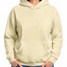 Oversized-Hoodie in Lemon Sorbet ohne Sign, perfekt geeignet für ein individuelles Textil-Signing.