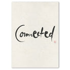 Premium Wandbild „Connected“ – Sign by Jwala® Originaldruck, hochwertige Leinwand, spirituelle Kunst, Unikat aus Tirol, exklusives Wohnaccessoire