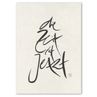 Premium Wandbild „Die Zeit ist Jetzt“ – Sign by Jwala® Originaldruck, hochwertige Leinwand, spirituelle Kunst, Unikat aus Tirol