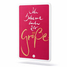 Luxuriöse Edition: Inspirierendes Orakelkarten-Set mit 54 Sign-Karten und dem Werk „Fingerzeige“ von Jwala Gamper, edel verpackt in einer meisterhaft gefertigten Bauernleinen-Tasche – das besondere Geschenk-Highlight im SignShop Tirol.