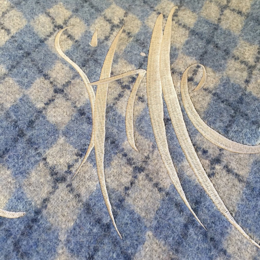 Flachkissen "Stille" (Wollwalk)