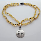 Mala-Collier Gelbe Jade – Unikat für Freude & Liebe jetzt online im SignShop Tirol kaufen