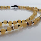 Handgeknüpftes Mala-Collier Gelbe Jade – Für innere Balance & Optimismus sofort bestellen