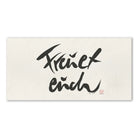Premium Wandbild „Freuet euch“ – Sign by Jwala® Originaldruck, hochwertige Leinwand, spirituelle Kunst, Unikat aus Tirol