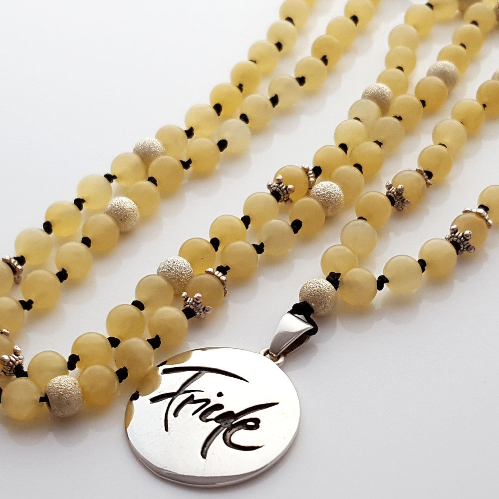Handgeknüpfte Jade Mala – Für Selbstliebe & Lichtkraft im SignShop Tirol sofort bestellen