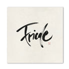 Premium Wandbild „Friede“ – Sign by Jwala® Originaldruck, hochwertige Leinwand, spirituelle Kunst, Unikat aus Tirol