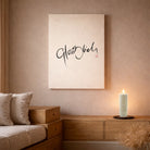 Exklusive Leinwand „Glaublich“ – Originaldruck von Sign by Jwala®, handgefertigte Wandkunst aus Tirol, Limited Edition