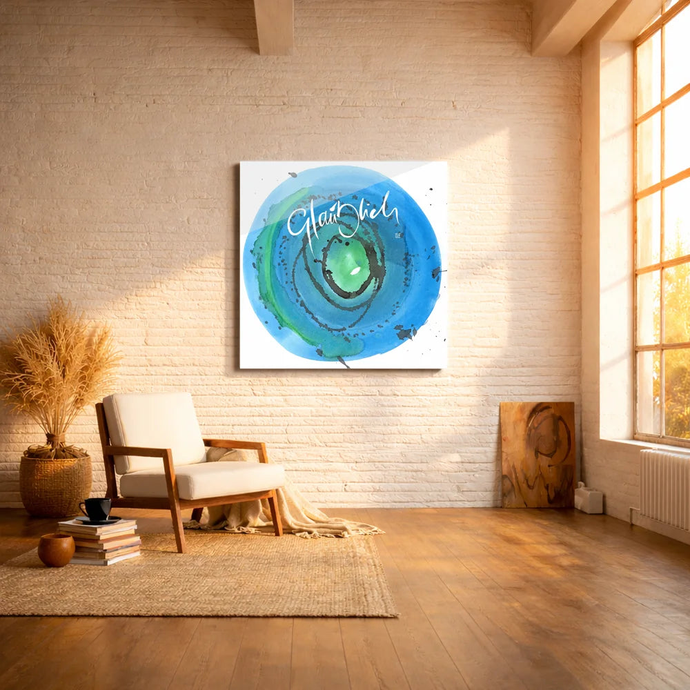 Exklusive Leinwand für Paare „glaublich“ mit WIR Karte – Originaldruck von Sign by Jwala®, handgefertigte Wandkunst, Limited Edition, einzigartiges Geschenk für Beziehung und Vertrauen