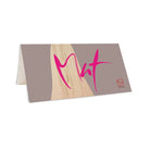 Exklusive, handgemachte Klappkarte „Mut“ personalisiert kaufen – Luxus Grußkarte mit individueller Widmung und hochwertigem Design online im SignShop Tirol bestellen – Premium, spirituelle Karte als einzigartige Geschenkidee für besondere Menschen