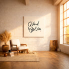 Exklusive Leinwand „G’sund bleiben“ – Originaldruck von Sign by Jwala®, handgefertigte Wandkunst aus Tirol, Limited Edition