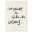 Originaldruck Leinwand „Gut gelandet im Garten des Lebens“ – SignShop.Tirol, einzigartige Wandkunst, handgemacht, wertvolles Geschenk für Lebensfreude und Wachstum