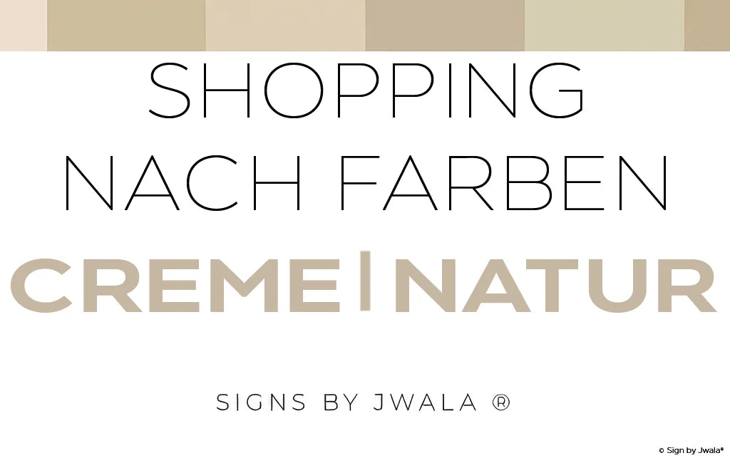 Shopping nach Farbe CREME | NATUR