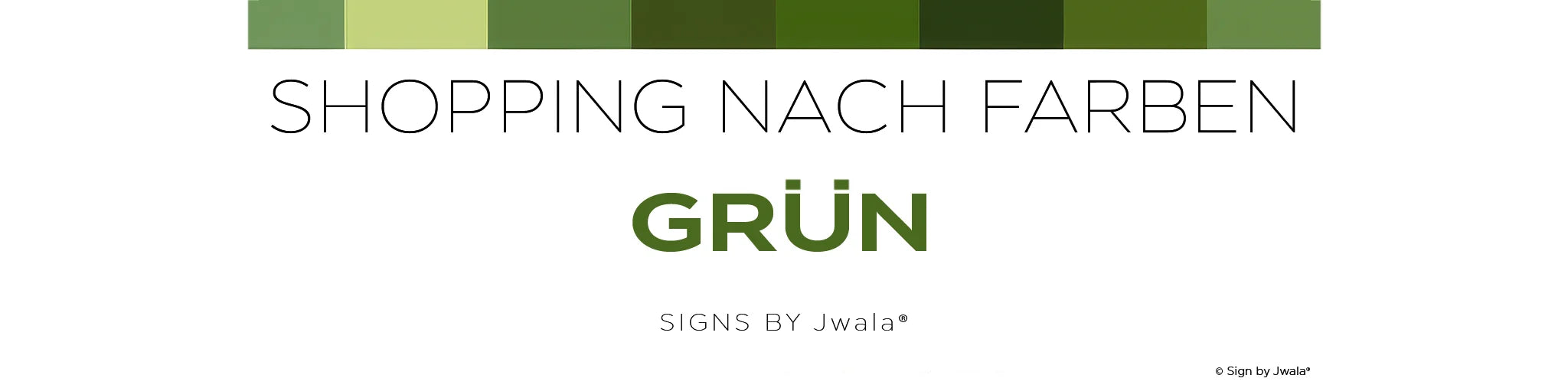 Shopping nach Farbe GRÜN