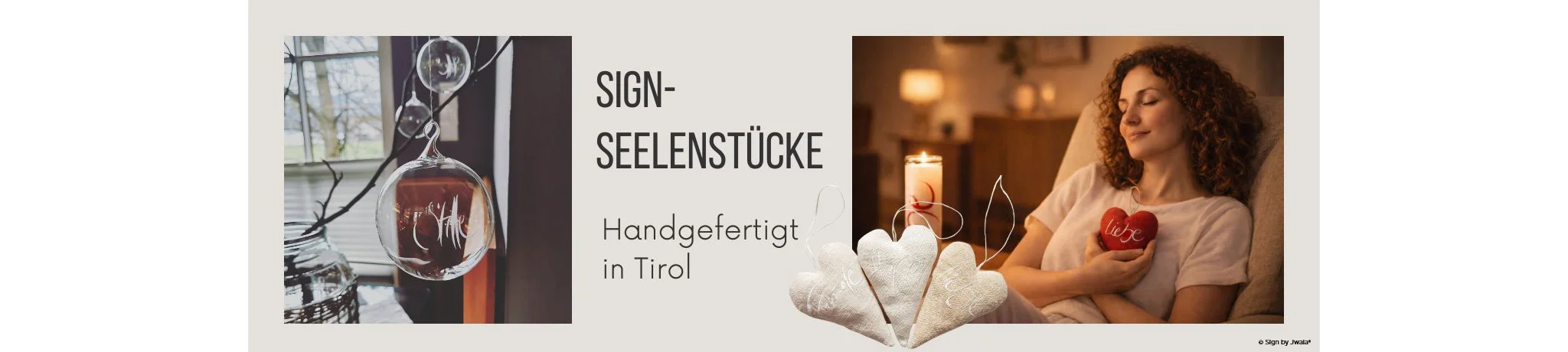 Handgefertigte spirituelle Dekoration aus Tirol mit liebevollen Botschaften – einzigartige Seelenstücke für mehr Harmonie, Inspiration und Wohlfühlatmosphäre im Zuhause